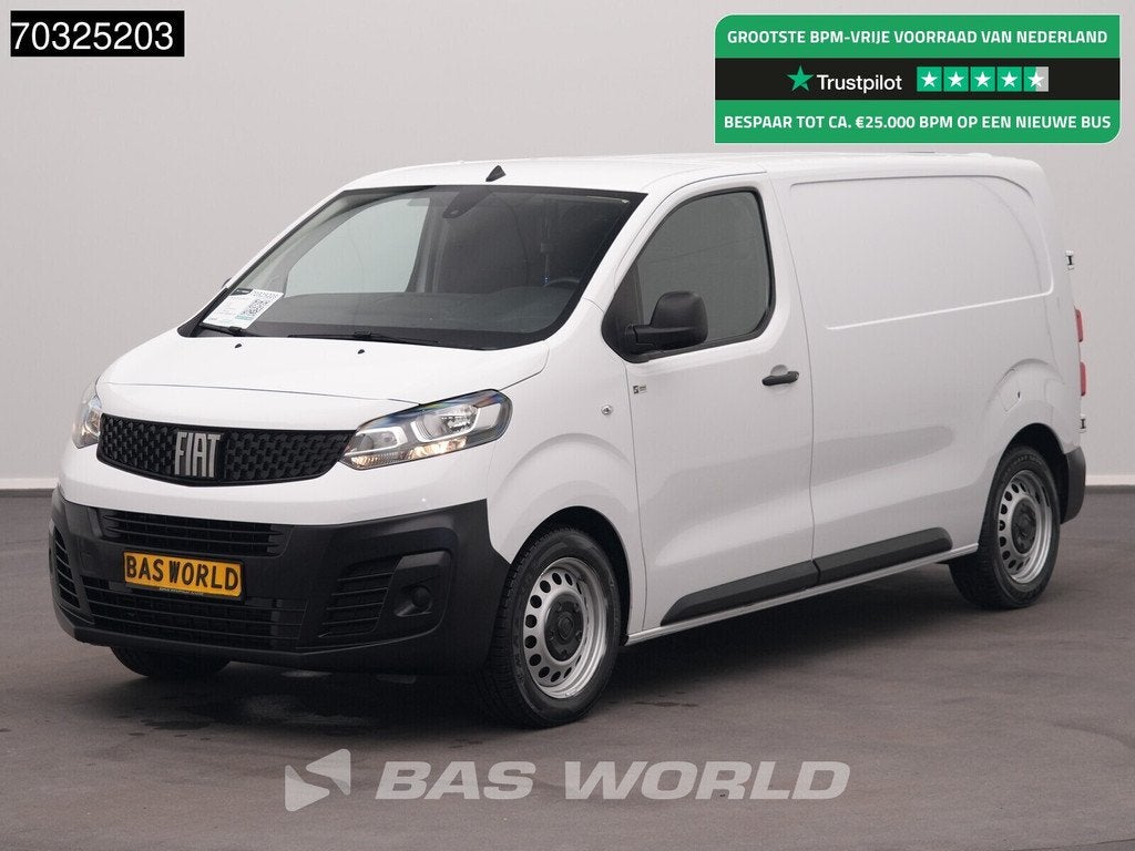 Fiat Scudo 144PK L2H1 Airco Cruise Parkeersensoren Euro6 L2, Autos, Achat, Euro 6, Entreprise, 3 places