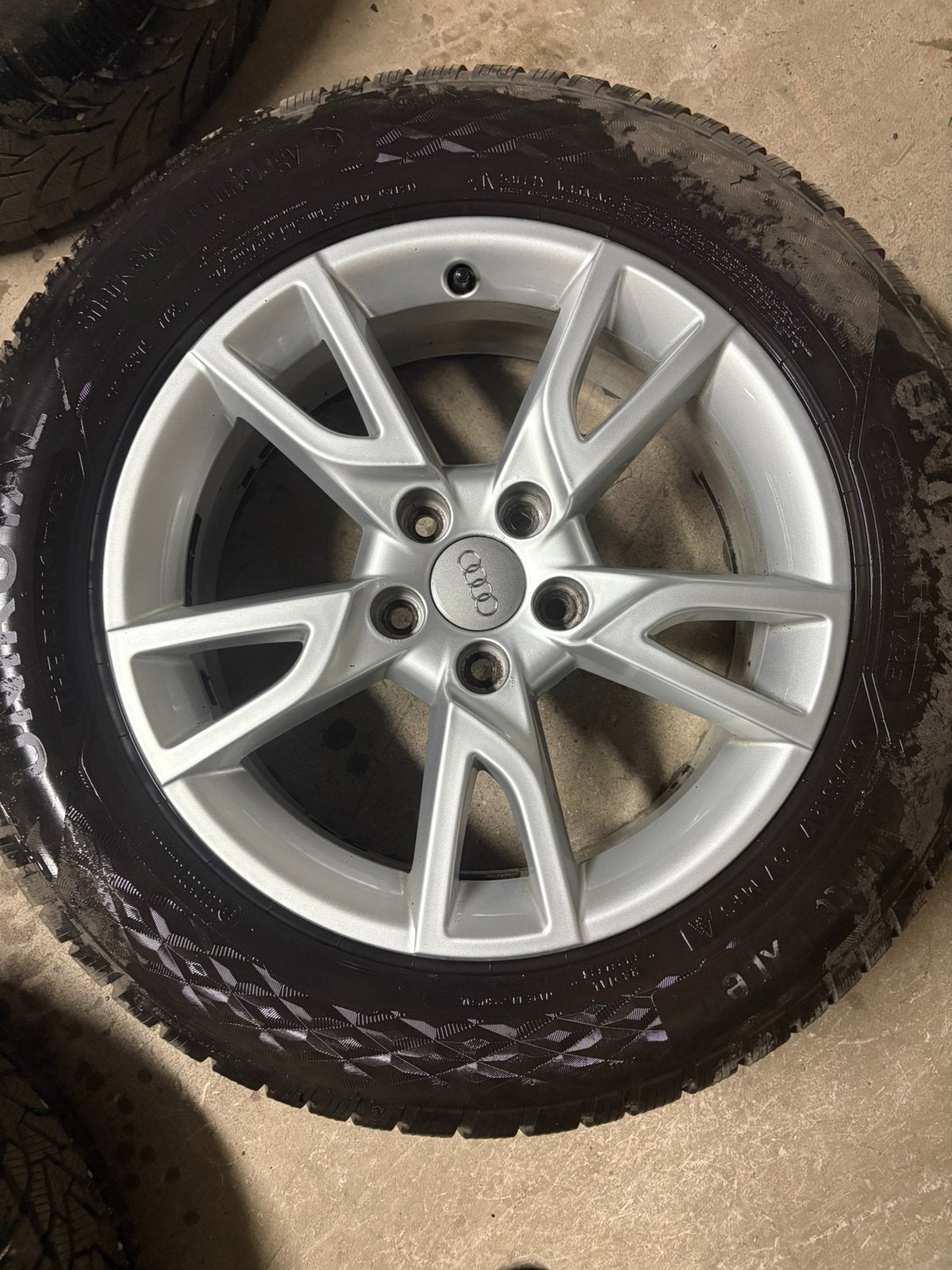 Jantes hiver Audi 17 pouces, Autos : Pièces & Accessoires, Pneus et Jantes, Véhicule de tourisme, 17 pouces, Enlèvement