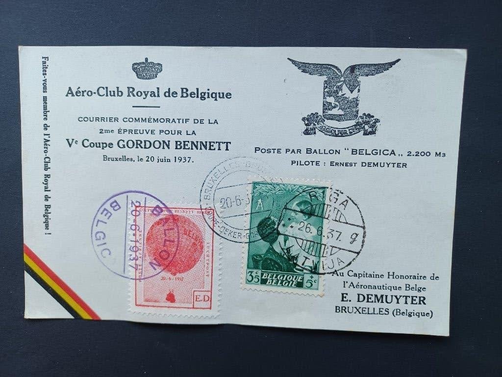 Postzegels Belgie - Erinnofilie, Postzegels en Munten, Ophalen of Verzenden, Gestempeld
