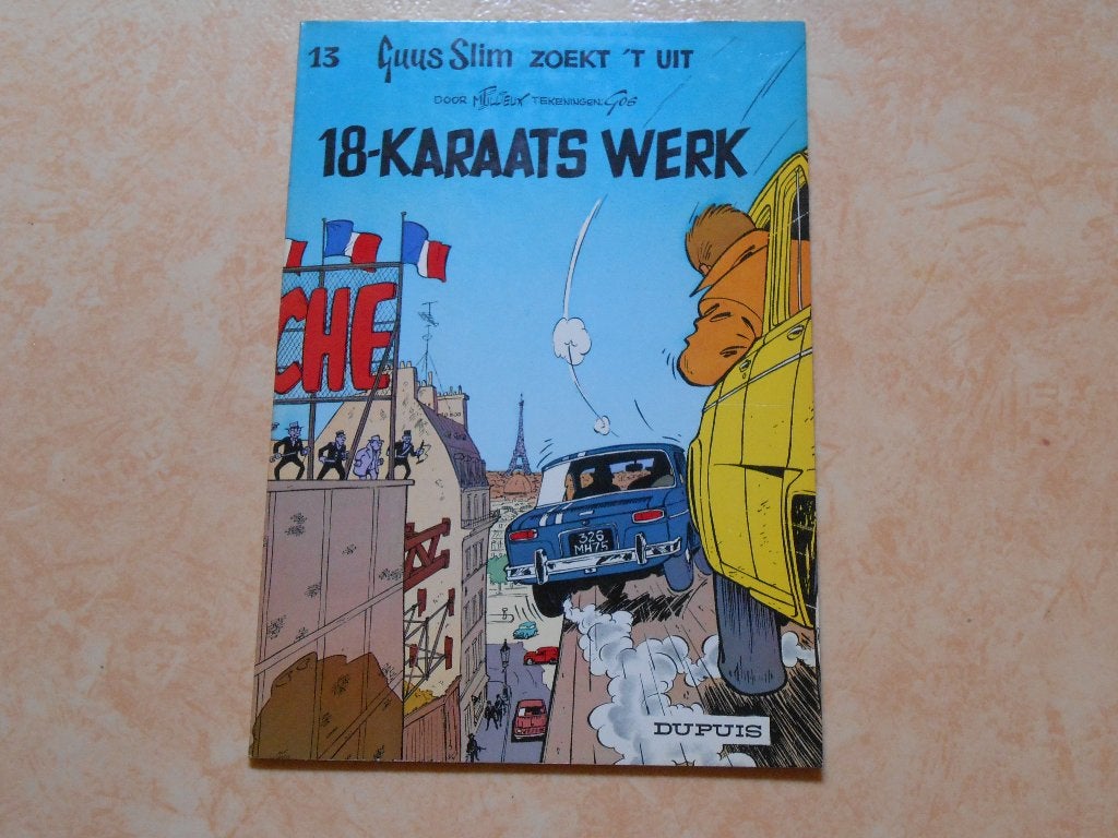 Guus slim 13 18-karaats werk 1971 1 ste druk, Boeken, Eén stripboek, Ophalen of Verzenden, Nieuw, M. Tilleux