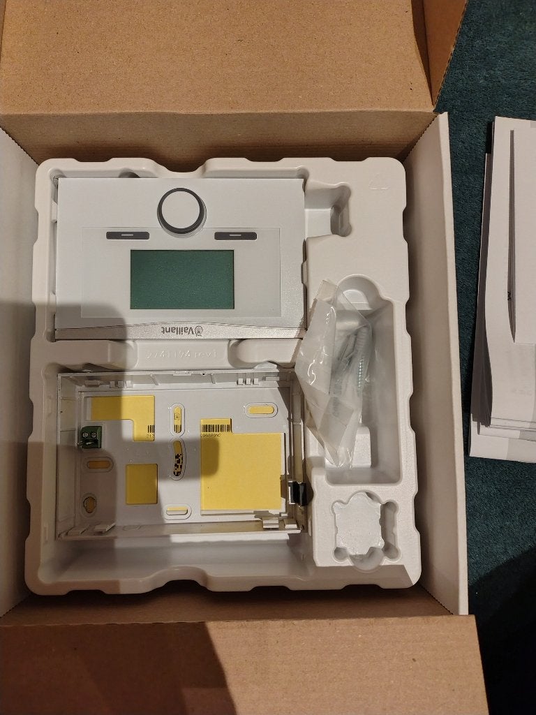 Vaillant thermostaat calorMATIC 350, Doe-het-zelf en Bouw, Thermostaten, Ophalen of Verzenden, Nieuw