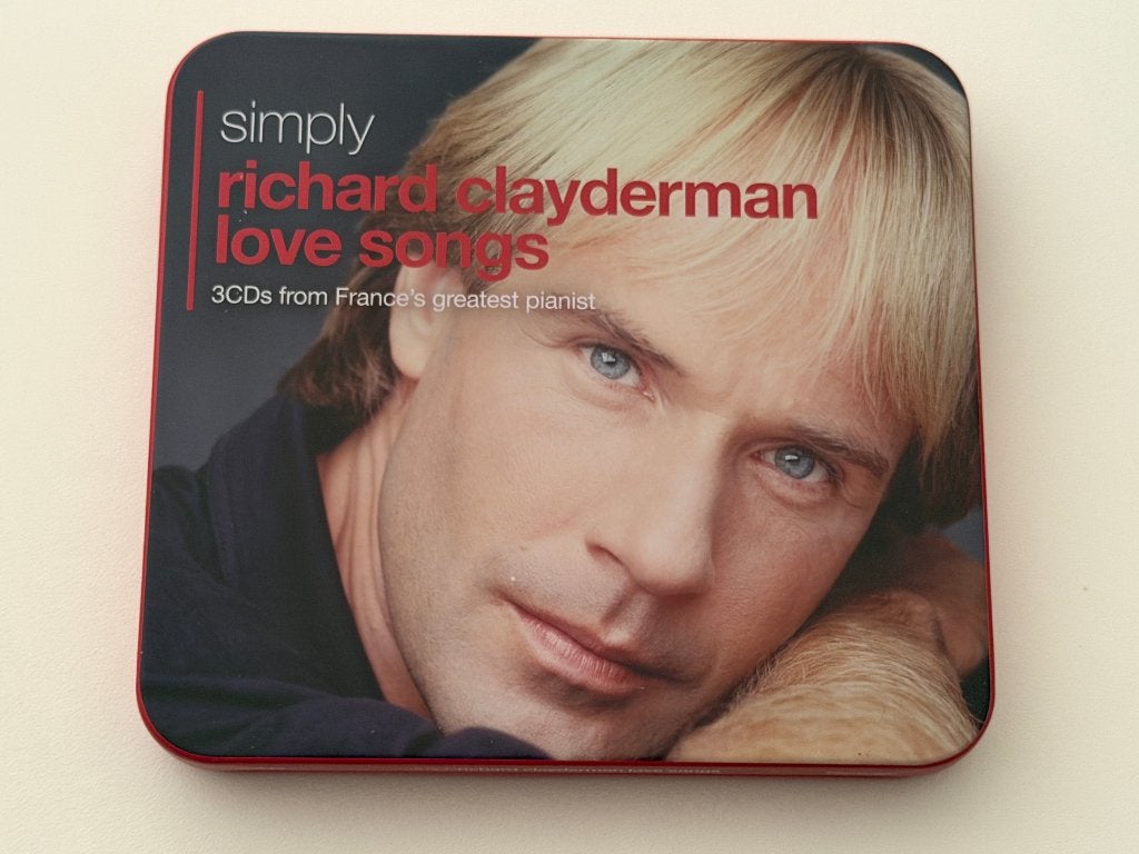 Richard Clayderman – Simply Richard Claydermann: Love Songs, CD & DVD, CD | Instrumental, Enlèvement ou Envoi, Utilisé, Compilation