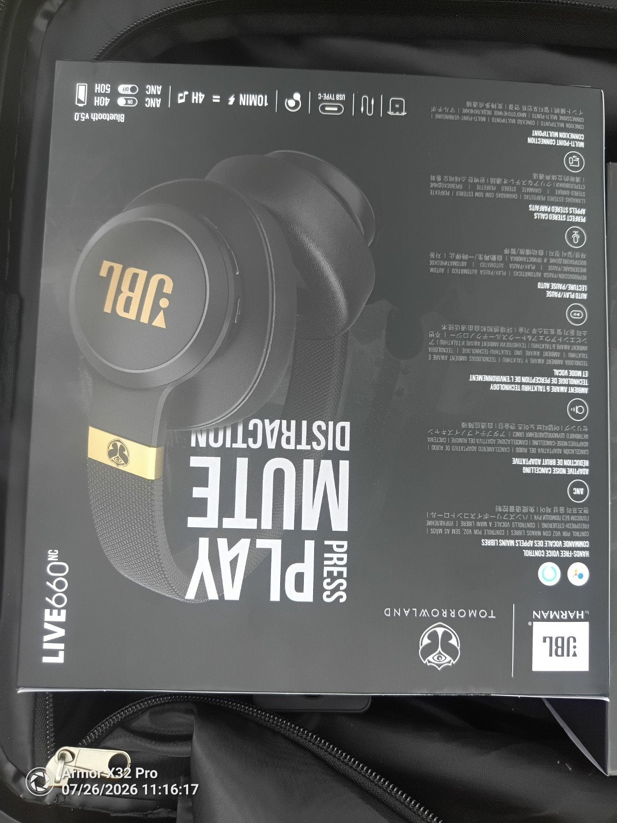 Casque JBL édition Tomorowland 2026, TV, Hi-fi & Vidéo, Casques audio, Neuf, JBL, Enlèvement, Multicolore