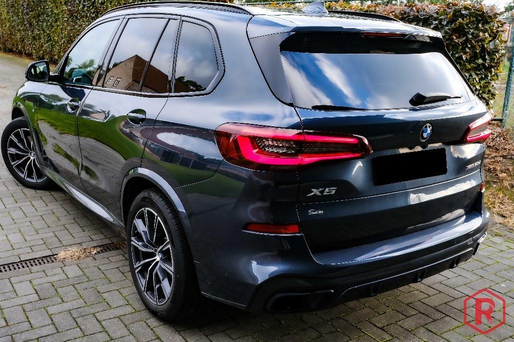 BMW X5 30d xDrive M Sport Pano ACC TVArécup., Autos, Cuir, Argent ou Gris, Entreprise, Entretenue par le concessionnaire