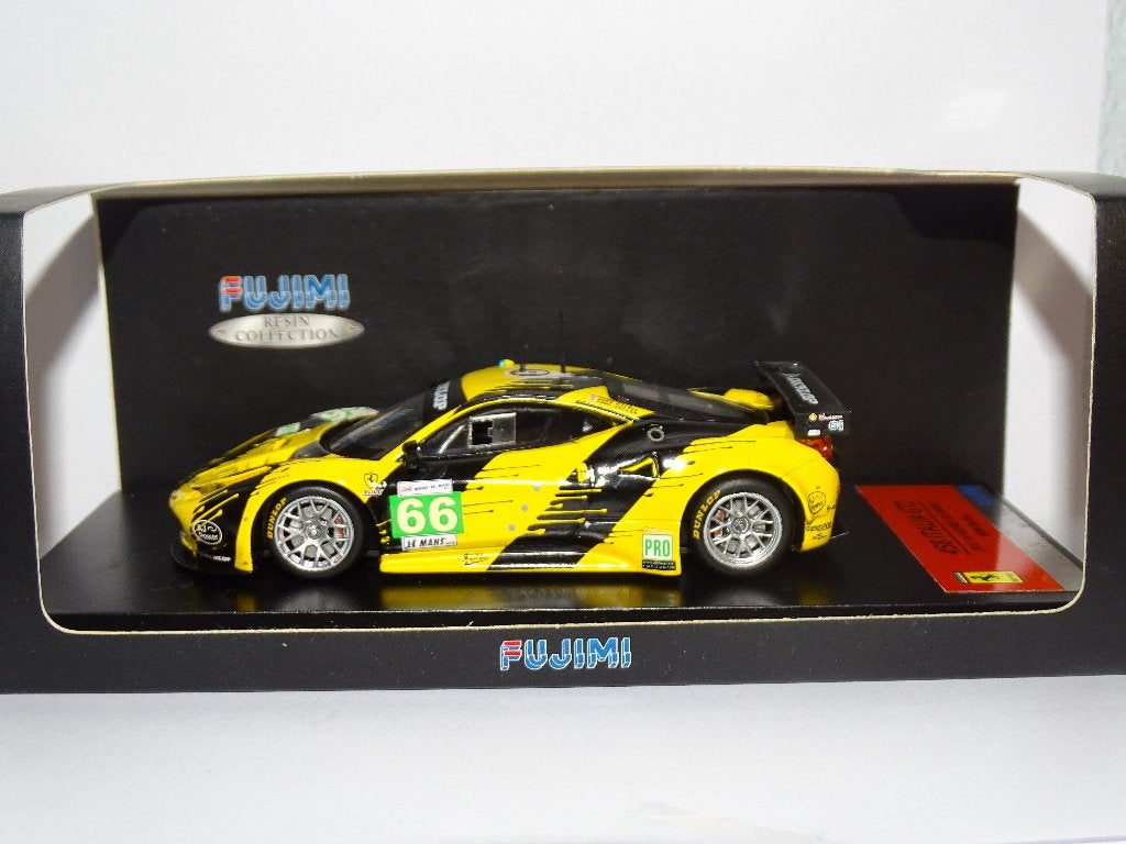 Fujimi 1:43 F458 ITALIA GT2 2012 24H DU MANS, Enlèvement ou Envoi, Comme neuf, Voiture, Autres marques