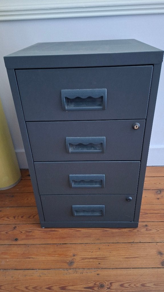 Armoire bureau, 25 à 50 cm, Avec serrure, Moins de 100 cm, Comme neuf