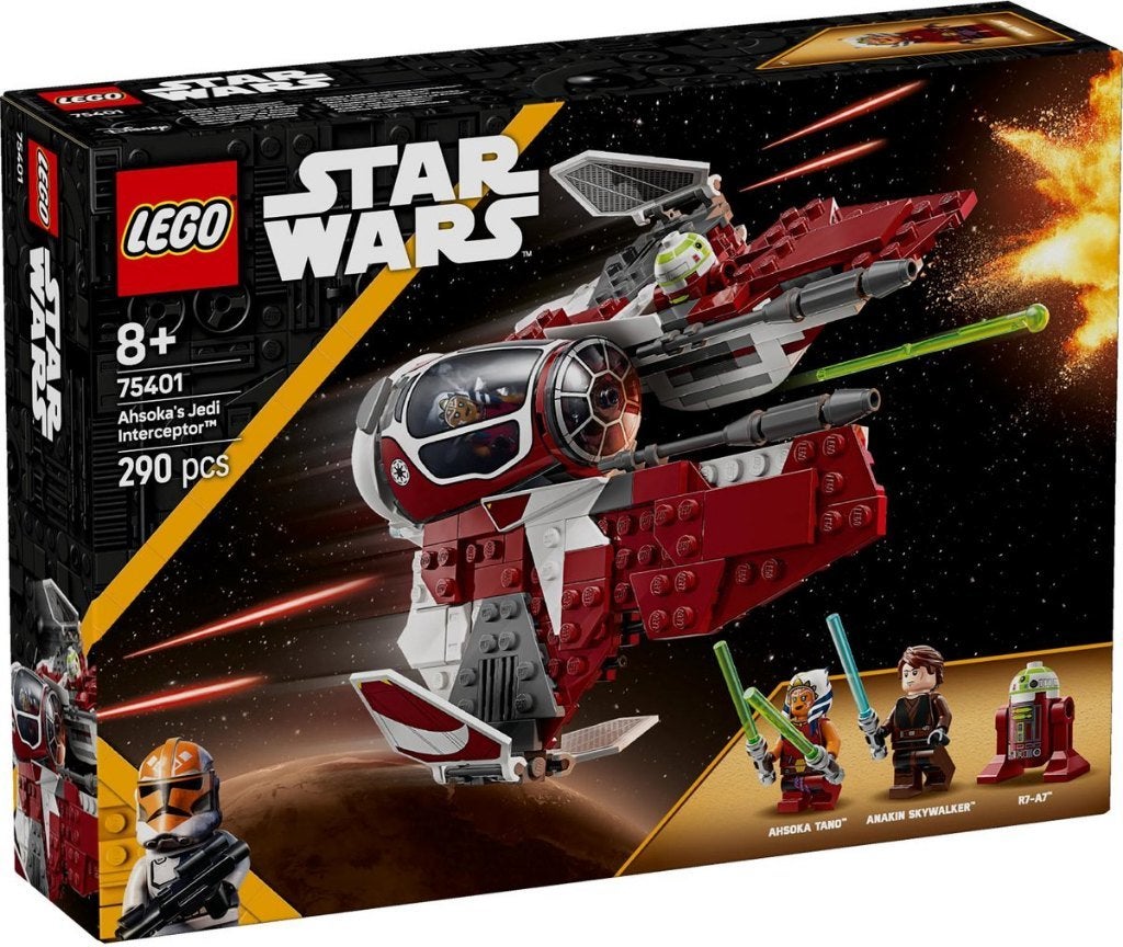 LEGO NIEUW SEALED Star Wars 75401 Ahsoka's Jedi Interceptor, Star Wars, Nieuw, Ophalen of Verzenden, Complete set