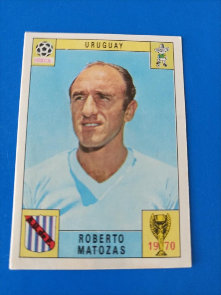 Panini Mexique 70-0 Uruguay Roberto Matozas, Enlèvement ou Envoi