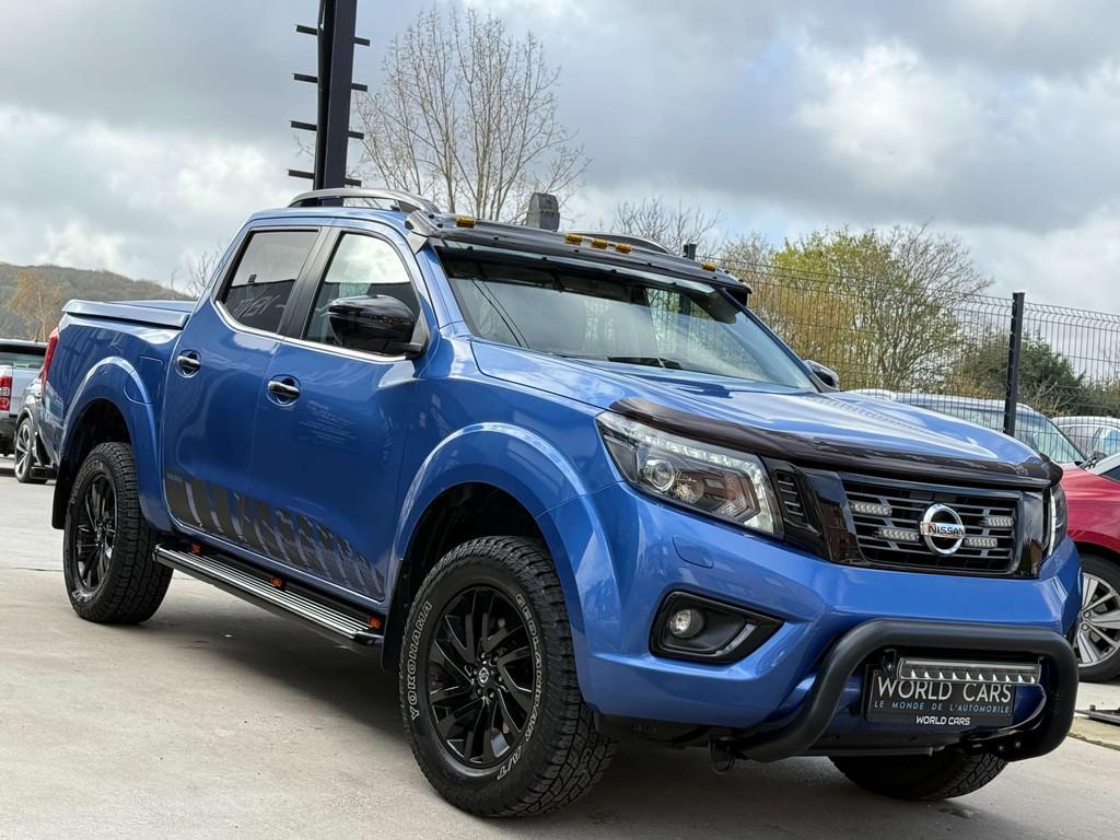 Nissan Navara 2.3 dCi 4WD New N-Guard TVAC*BTWIN CAM360 FULL, Automaat, Gebruikt, 4 cilinders, Blauw