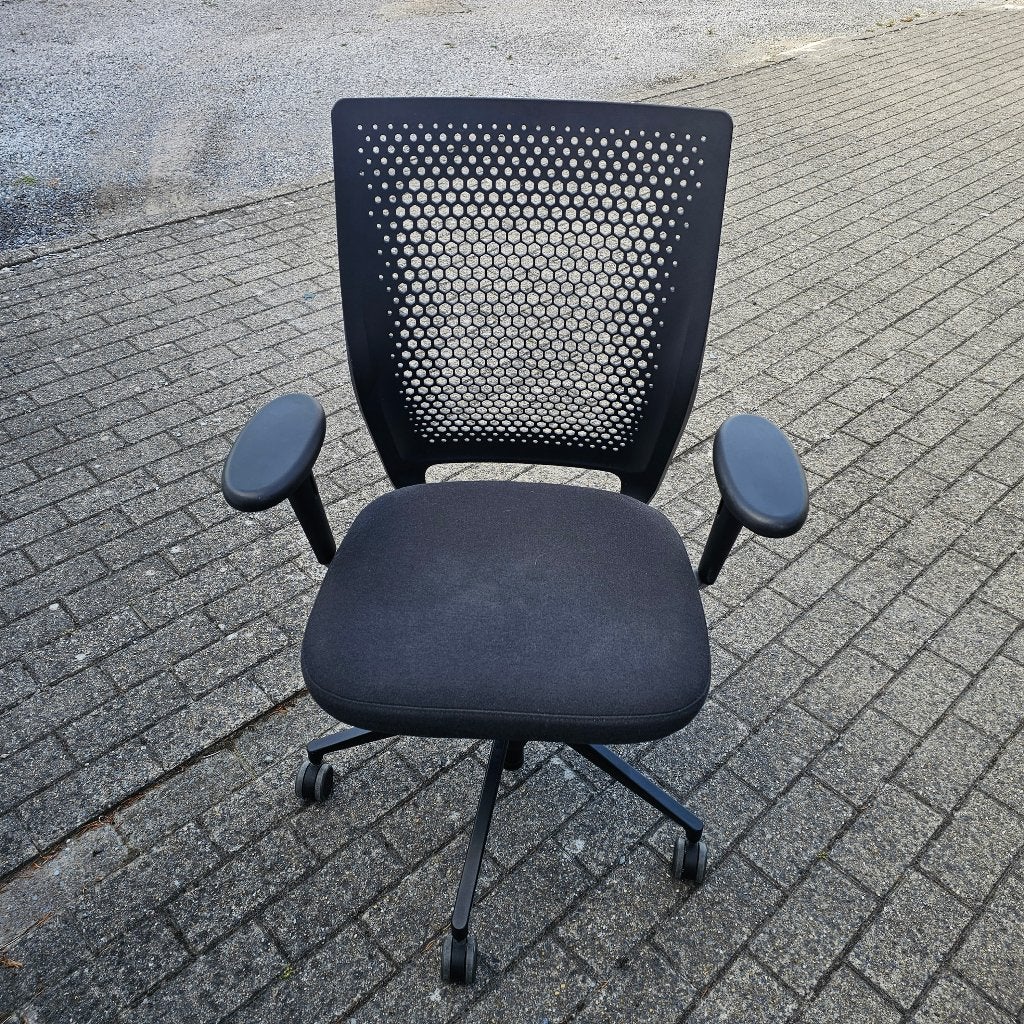 Ergonomische Bureaustoel Vitra ID concept, Ophalen, Grijs, Bureaustoel, Ergonomisch