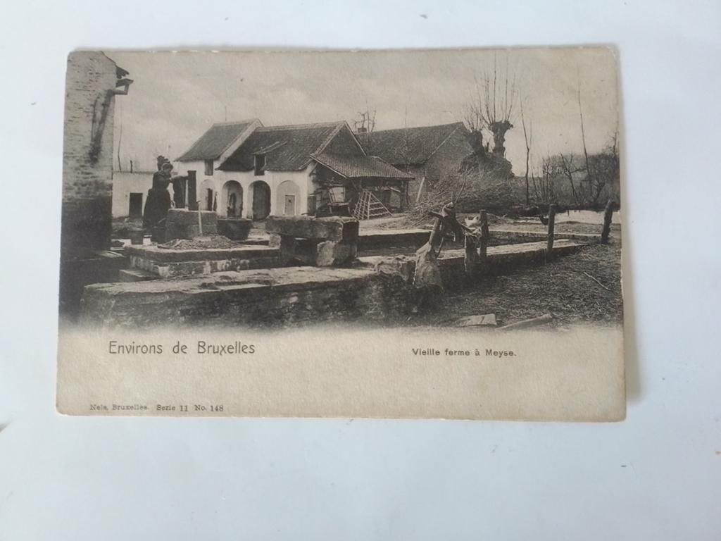 MEISE 1903 ENVIRONS DE BRUXELLES, VIEILLE FERME À MEYSSE, Envoi, Avant 1920, Affranchie, Brabant Flamand