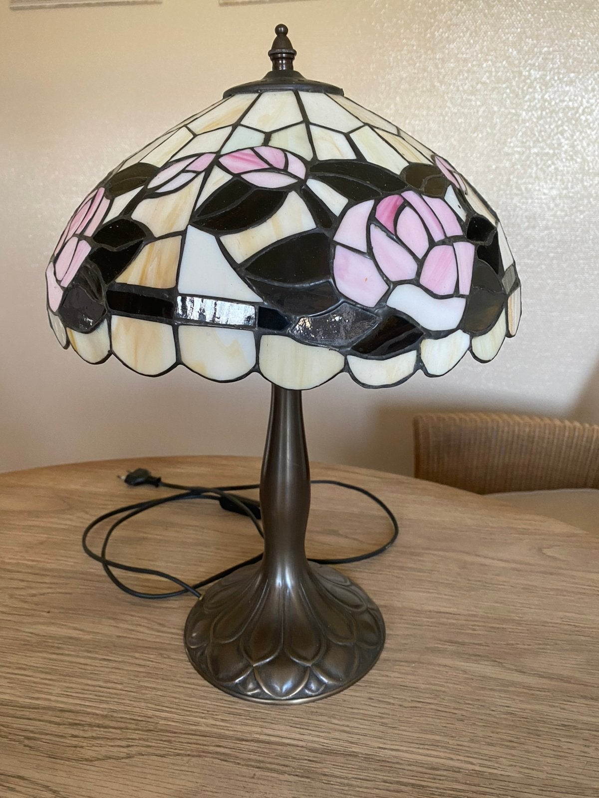 Lamp met loodglas, Ophalen, Overige typen, Gebruikt, Overige merken