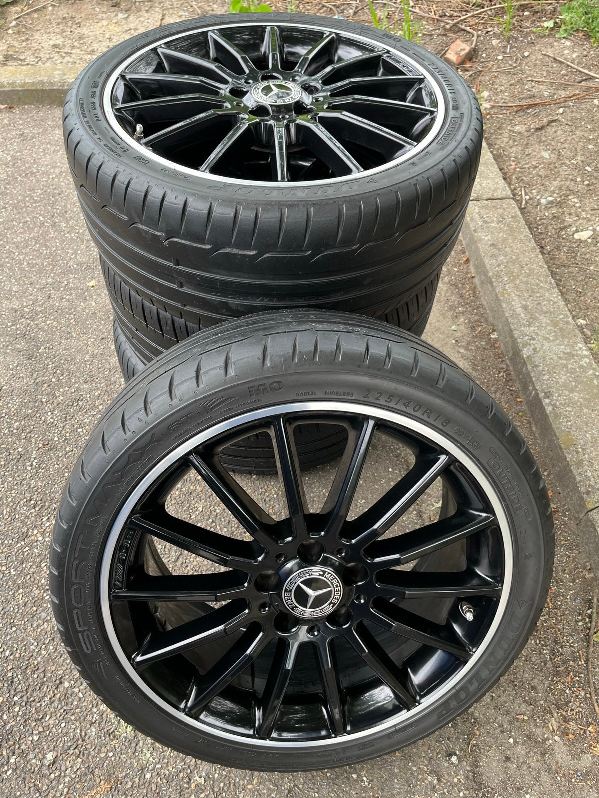 Mercedes velgen AMG line A klasse B klasse Cla vito velgen, Autos : Pièces & Accessoires, Pneus & Jantes, Enlèvement, 18 pouces