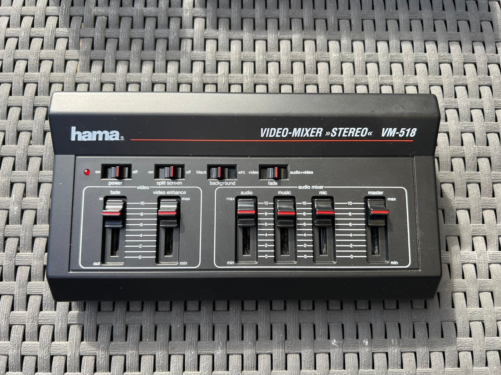 Hama Video Mixer Stereo, Ophalen, Zo goed als nieuw
