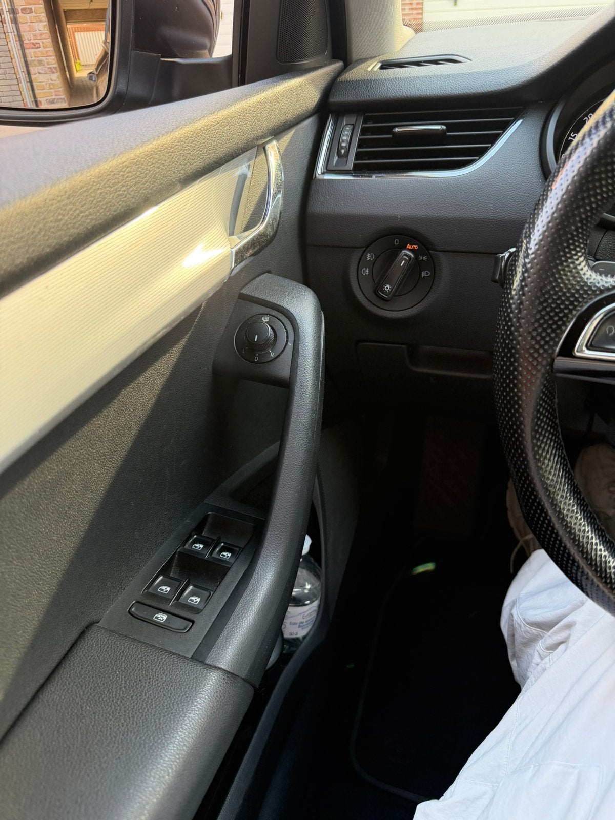 SKODA OCTAVIA 2.0 TDI 150PK EURO 6, Auto's, Skoda, Euro 6, Leder en Stof, Zwart, Te koop