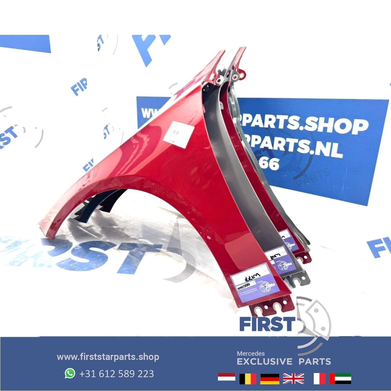W118 CLA ZIJSCHERM LINKS Mercedes A1188810300 CLA35 AMG 2018, Garde-boue, Utilisé, -, Gauche