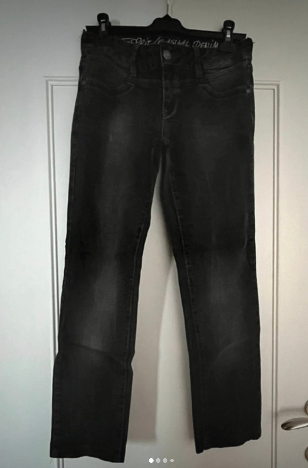 Zwarte broek esprit 26/32, Ophalen of Verzenden, Zo goed als nieuw