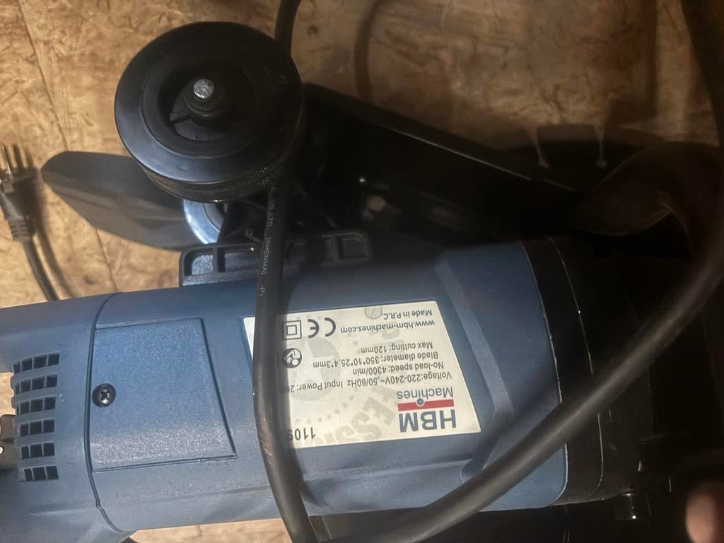 Doorslijper 230 volt 305 mm, Doe-het-zelf en Bouw, Ophalen, Nieuw