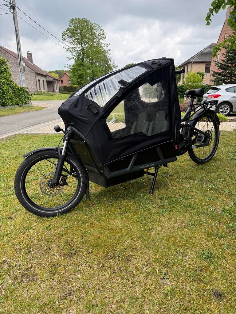 Riese&Muller Load4 75 Vario, Gebruikt, 3 kinderen, Elektrisch, Ophalen