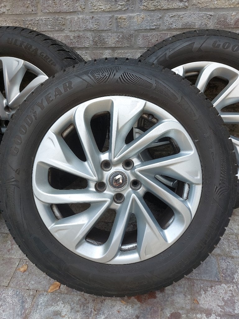 Winterbanden op velg, Auto-onderdelen, Ophalen, 18 inch, Gebruikt, Banden en Velgen