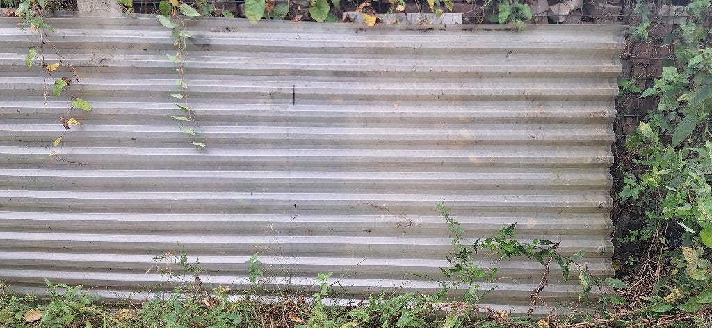 Pvc dakplaten Gratis, Doe-het-zelf en Bouw, Dakpannen en Dakbedekking, Kunststof, Gebruikt, Overige kleuren, Ophalen