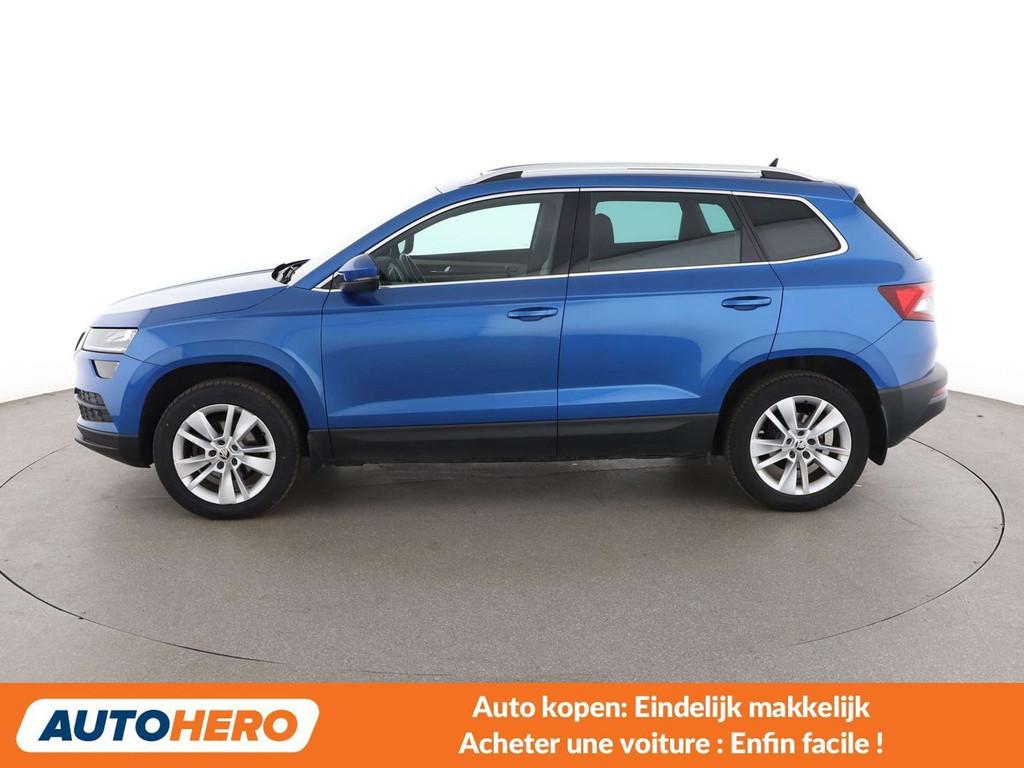 Skoda Karoq 1.6 TDI Style (bj 2020, automaat), Auto's, Skoda, 1441 kg, Gebruikt, Euro 6, Karoq