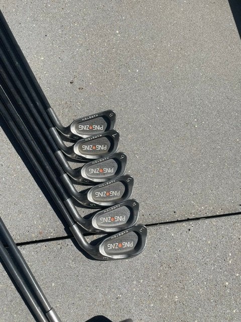 Ping clubs P-S-3-4-5-6-7-8 dames golfset, Ophalen, Gebruikt, Club, Ping