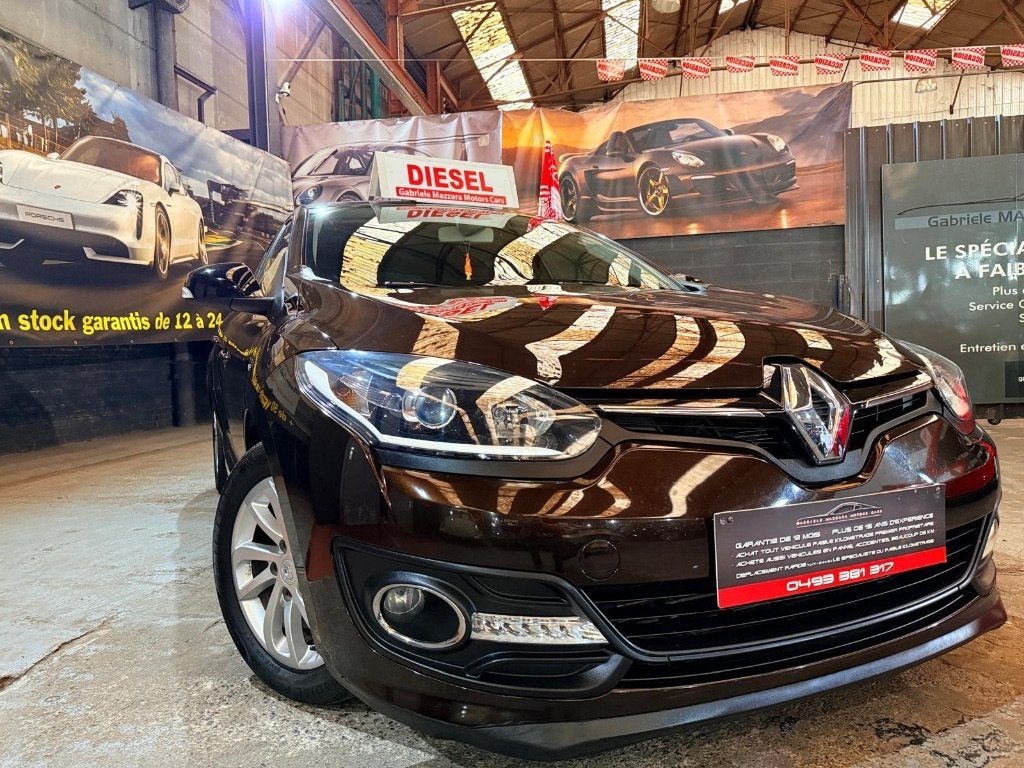 Renault Megane 1.5DCI Limited Edition GPS Airco, Cuir, Euro 5, Achat, Entreprise