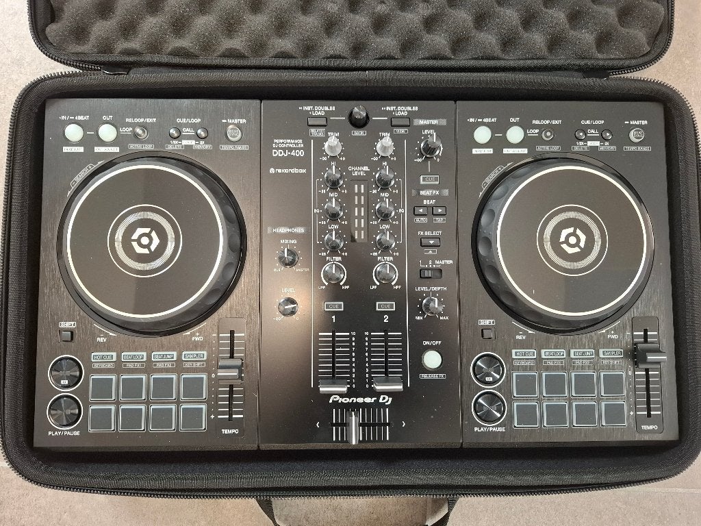 Pioneer DDJ-400 DJ Controller – Inclusief Hardcase, Musique & Instruments, Enlèvement ou Envoi, Comme neuf, DJ-Set, Pioneer