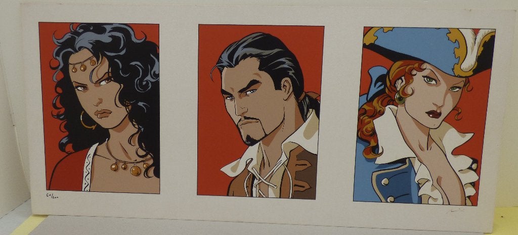 Sérigraphie Marini-Scorpion 2005, Enlèvement ou Envoi, Comme neuf, Marini, Une BD