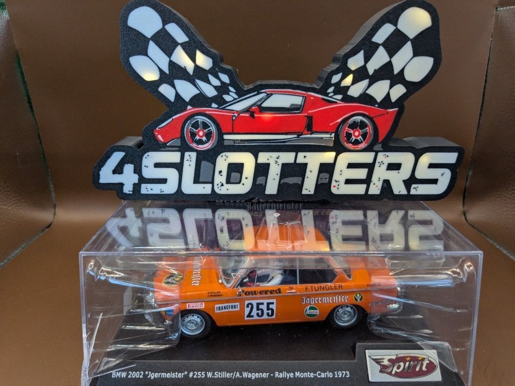 Spirit BMW 2002 #255  Jagermeister Rallye Monte Carlo 1973, Ophalen of Verzenden, Gebruikt, Auto, Overige merken