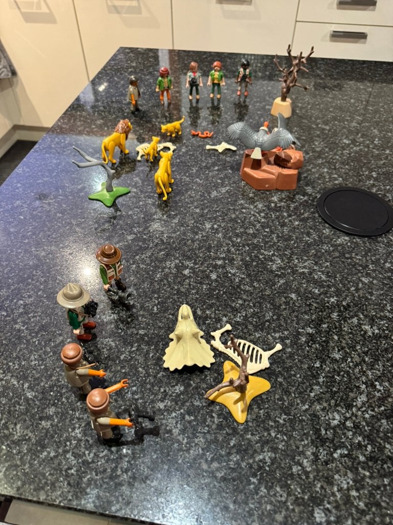Playmobil - Explorateurs - Reporters, Kinderen en Baby's, Speelgoed | Playmobil, Ophalen, Gebruikt, Losse onderdelen