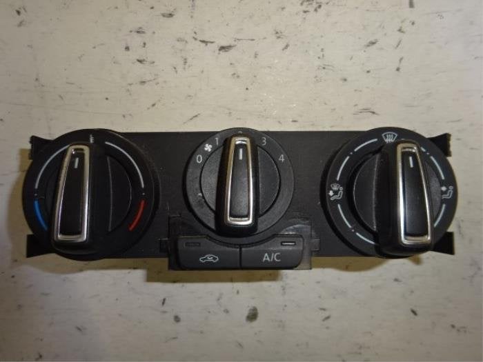 Panneau de commandes chauffage d'un Volkswagen Polo, Autos : Pièces & Accessoires, Volkswagen, -, 3 mois de garantie, Utilisé