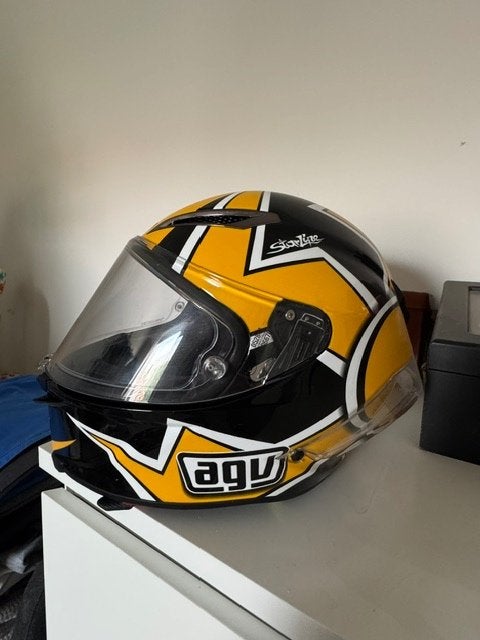 Integraalhelm AGV, replica Valentino Rossi, Casque intégral, Neuf, sans ticket, M, Femmes