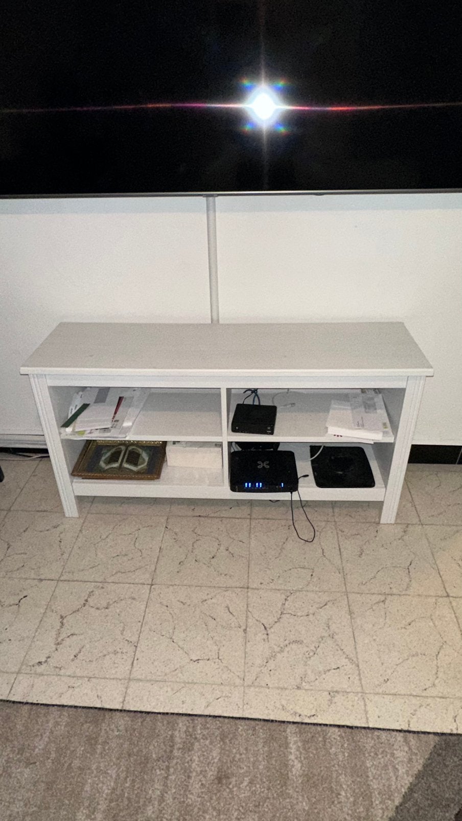 Ikea tv kast wit, Ophalen, Zo goed als nieuw