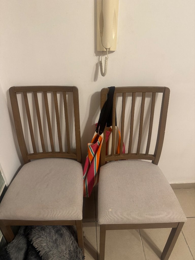 Chaise, Huis en Inrichting, Stoelen, Ophalen, Twee, Zo goed als nieuw, Grijs