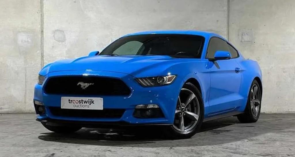 Ford Mustang Coupé 2.3 EcoBoost Premium 310 ch — 2017, Auto's, Automaat, Achterwielaandrijving, Zwart, 4 cilinders