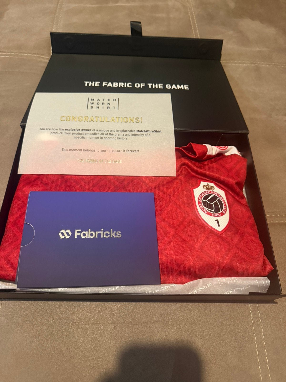 Matchworn jersey Tjarron Chery, Verzamelen, Sportartikelen en Voetbal, Ophalen of Verzenden, Zo goed als nieuw