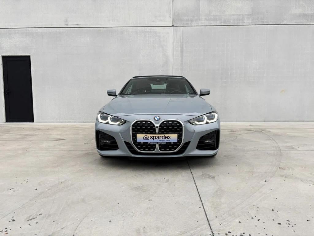 BMW 4 Serie 430i | M-pack | Leasing (automatique), Autos, Cuir, Argent ou Gris, Achat, Euro 6