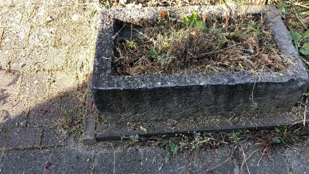 Stenen voederbakken, Tuin en Terras, Ophalen, Steen, Gebruikt, Balkon