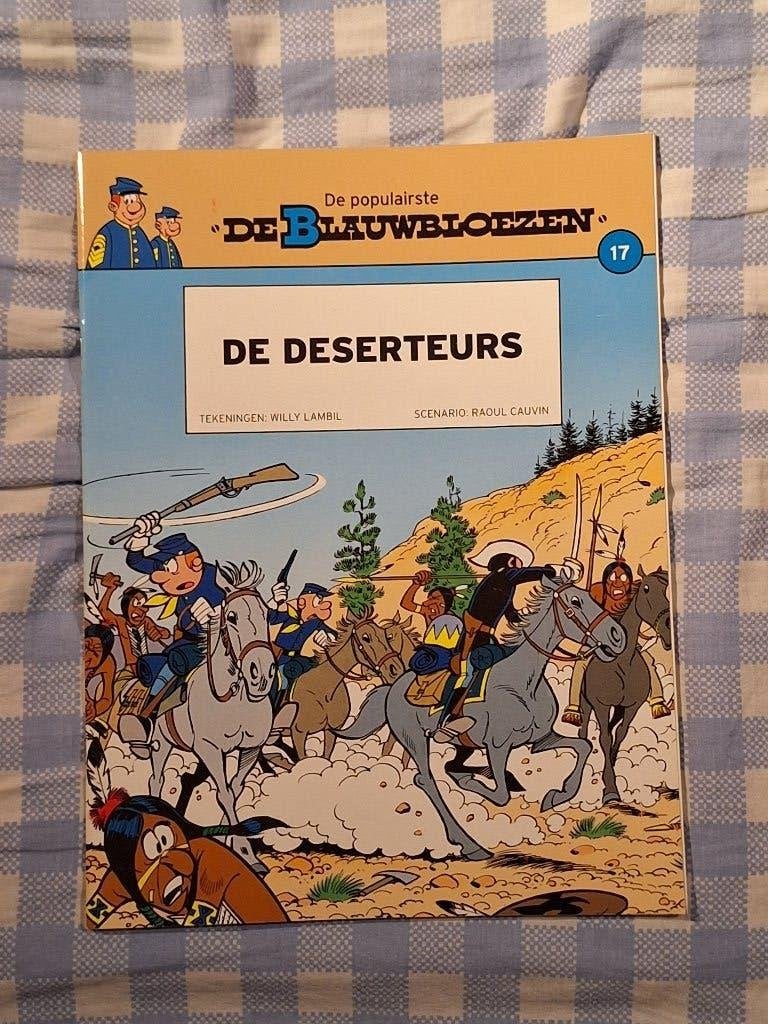 de populairste blauwbloezen  17: de deserteurs, Boeken, Eén stripboek, Ophalen of Verzenden, Nieuw