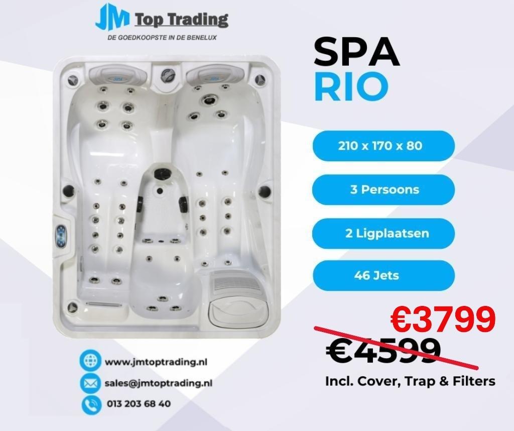 Jacuzzi Rio (Balboa) 3 pers - 210x170cm - 46 jets, Enlèvement, Neuf, Autres types