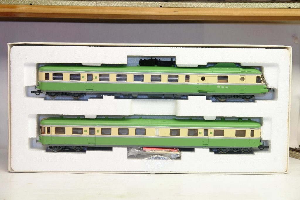 ROCO 43037 HO RGP X2732/XR7732 SNCF LEZARD VERT, Enlèvement ou Envoi, Comme neuf, Roco, Courant continu