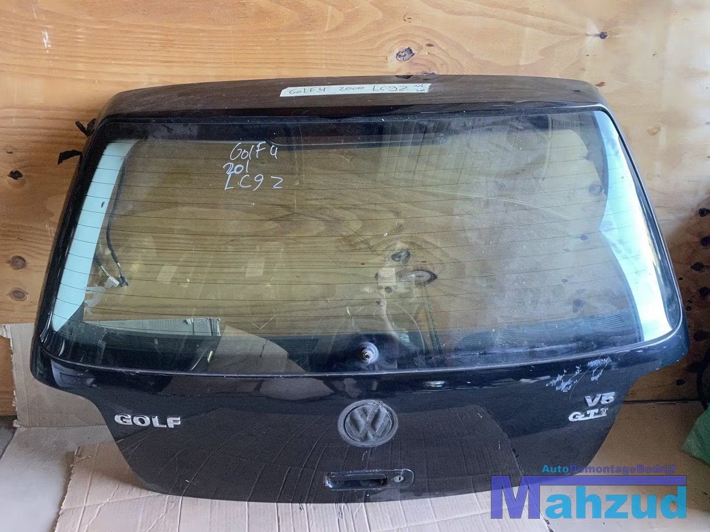 VW GOLF 4 ZWART LC9Z Achterklep, Gebruikt, Volkswagen AG, Vw@volkswagen.de, Achter