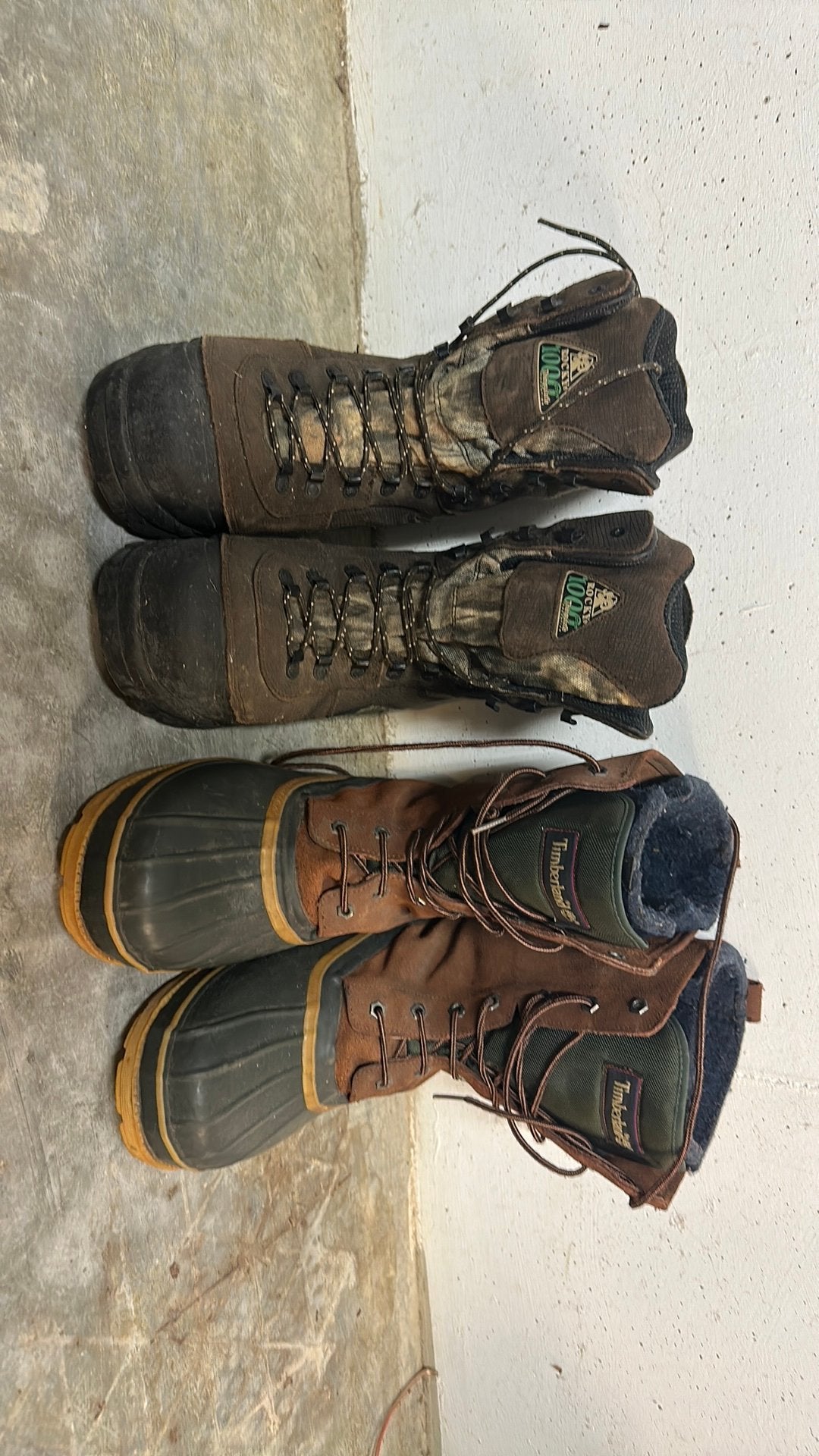 Boots, Ophalen, Zo goed als nieuw