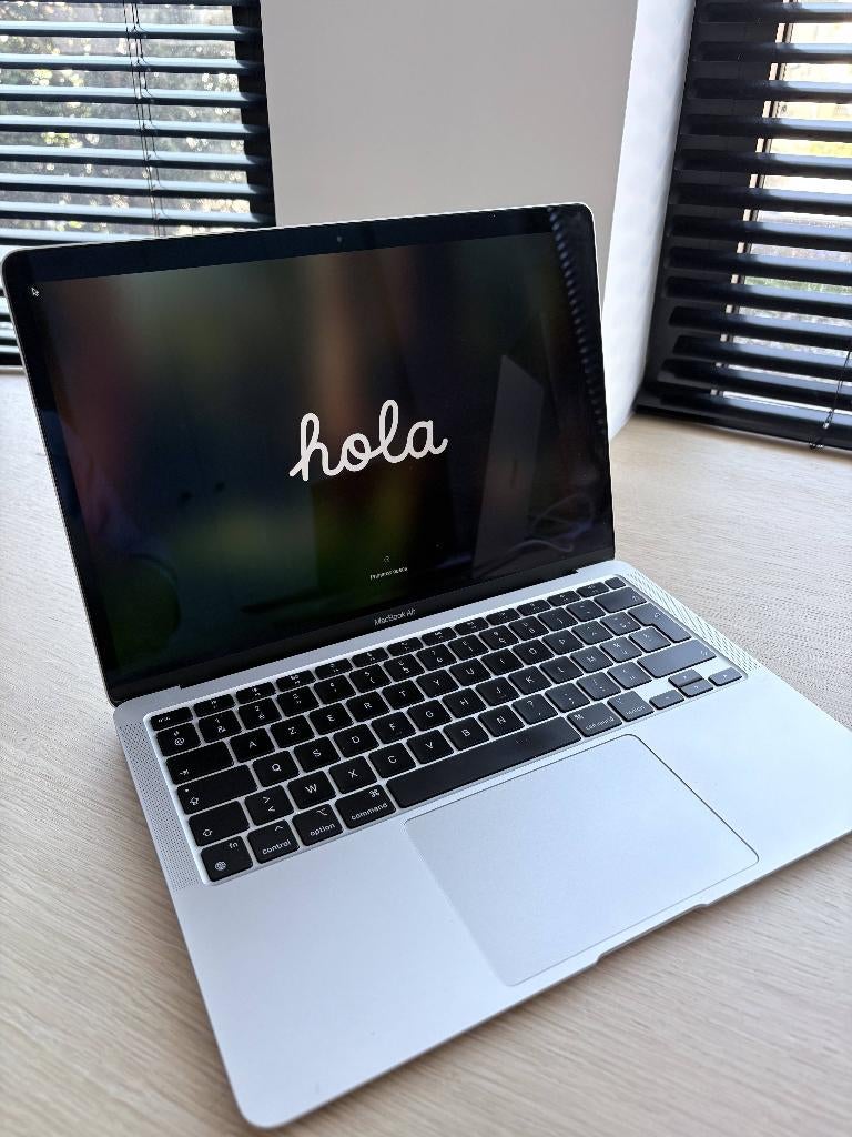 MacBook Air M1 (2020) zeer goede staat – snel & betrouwbaar, Ophalen, Zo goed als nieuw, Azerty, MacBook Air