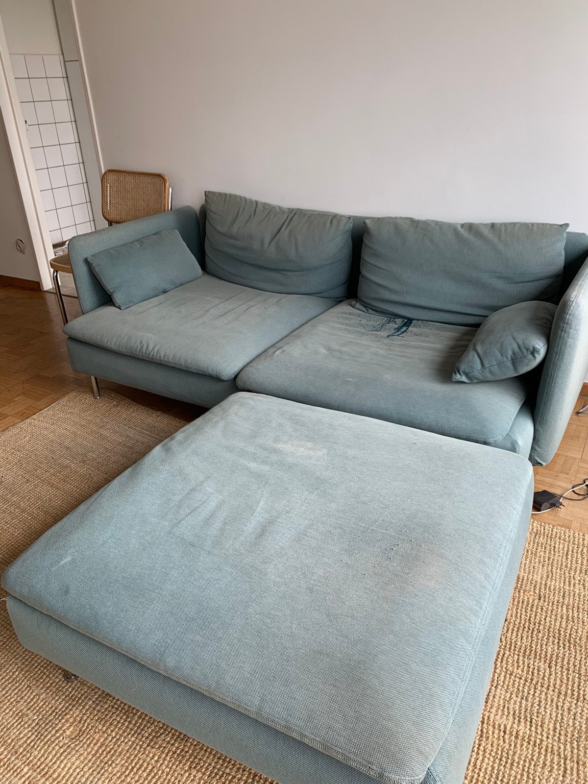 Zetel (Gratis), Maison & Meubles, Bois, 150 à 200 cm, Enlèvement, Utilisé