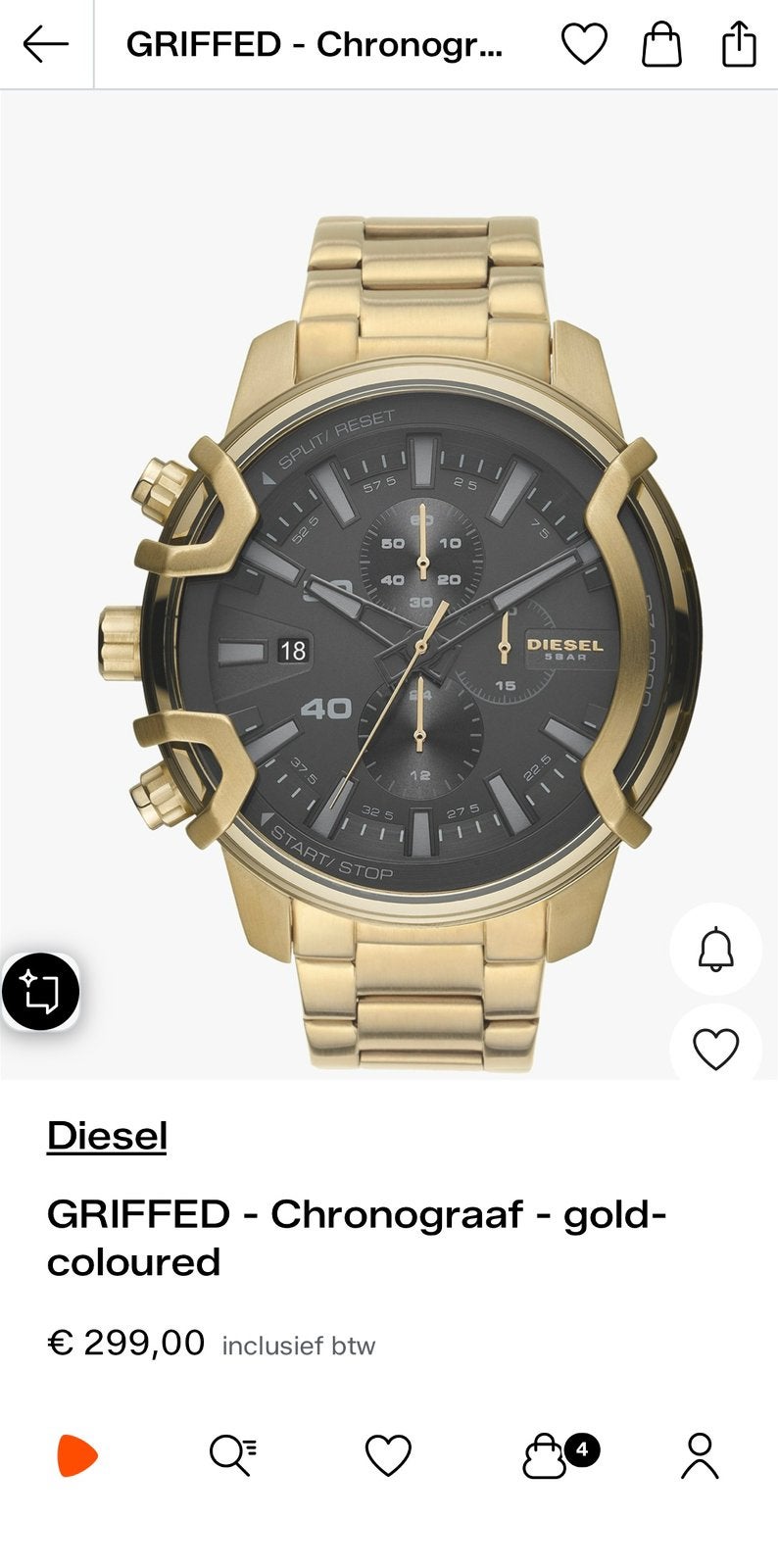 Montre Diesel, Bijoux, Sacs & Beauté, Montres | Hommes, Enlèvement, Comme neuf