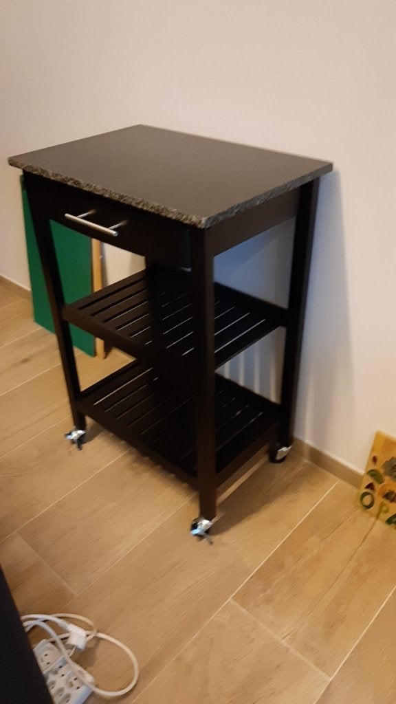 trolly bijzetkastje, Huis en Inrichting, Ophalen, Kunststof, Nieuw, Minder dan 5 flessen