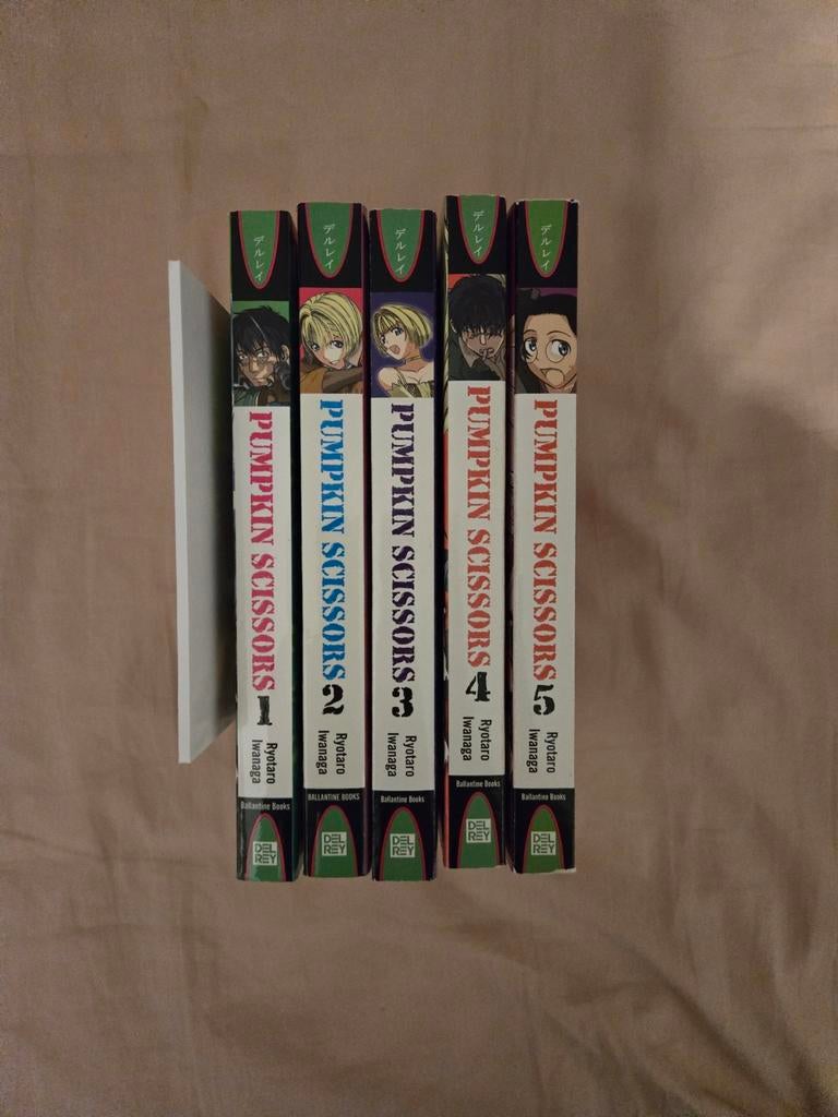 pumpkin scissors manga set, Complete serie of reeks, Ophalen of Verzenden, Zo goed als nieuw, Japan (Manga)